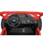 Elektrické autíčko Farmer Truck UTV Racing 4x75w červené